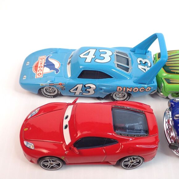 Disney World of Cars Metal Die Cast Assorted Characters Lot of 4 w/Hudson Hornet - Picture 5 of 9
